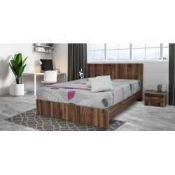 Marlo Bed 150x190 cm Sapphire Oak