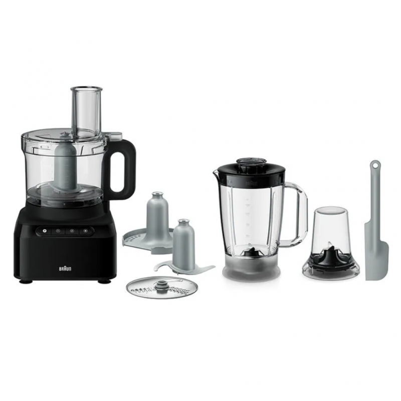 Braun FP301AIFP3132BK PureEase Blk Food Processor