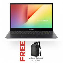 Asus VivoBook Flip 14'' 2-In-1 Touch Convertible Notebook PC- Black
