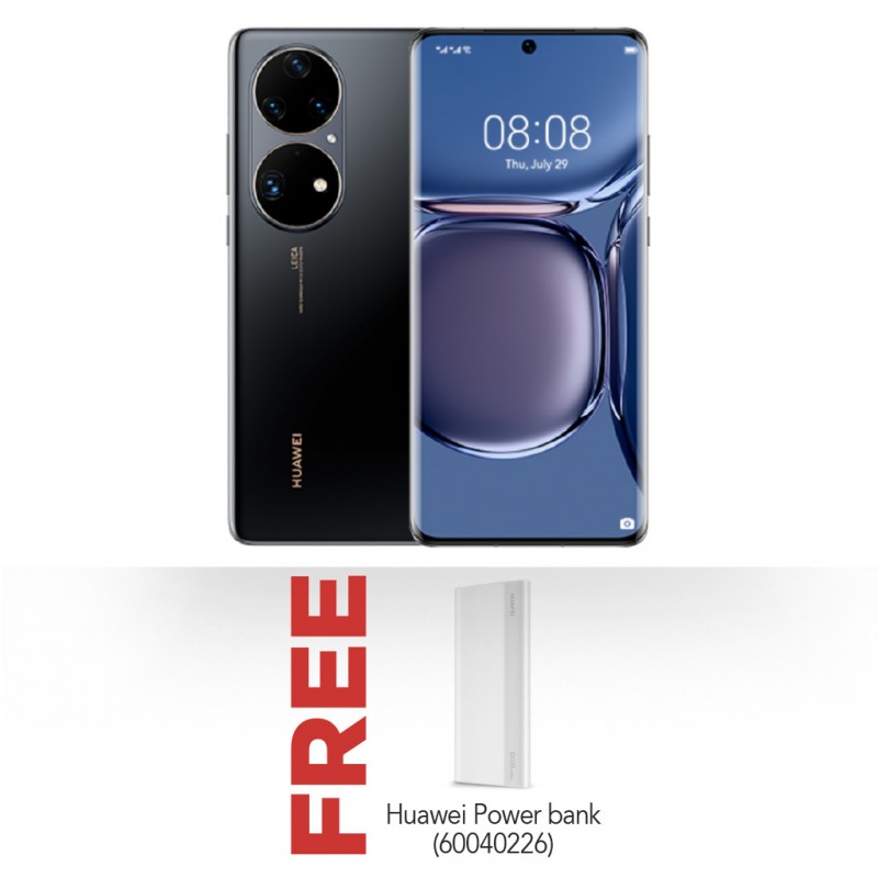 Huawei P50 Pro Black & Free Huawei Power Bank