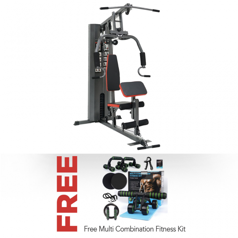JDM Sports One Station Home Gym & Free Multi Combination Fitness Kit