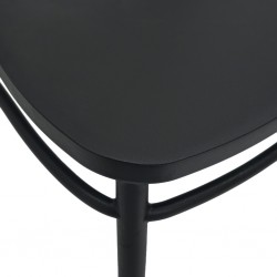 Siesta Cross Chair Black Ref 254