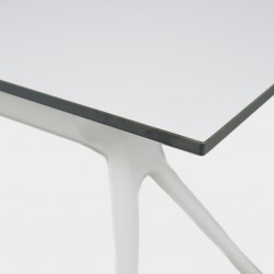 Siesta Air Table Top & Air Leg White 80x140cm