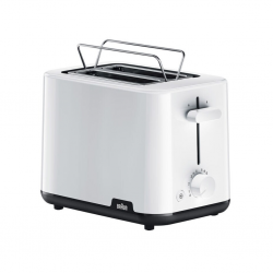 Braun HT101AI-HT1010WH 2 Slots White Toaster