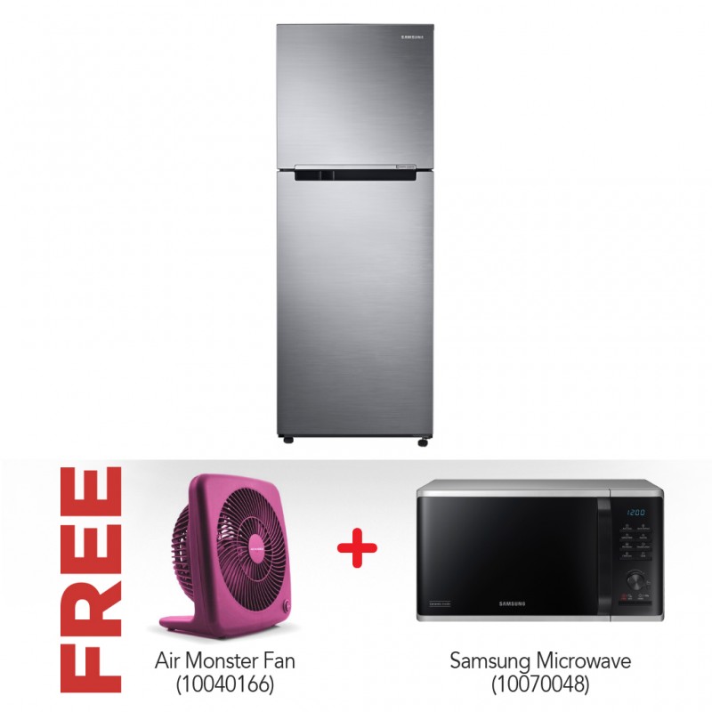 Samsung RT29K5000S9/EF Refrigerator & Free Air Monster Fan + Samsung Microwave Samsung RT29K5000S9/EF Refrigerator & Free Air Monster Fan + Samsung Microwave