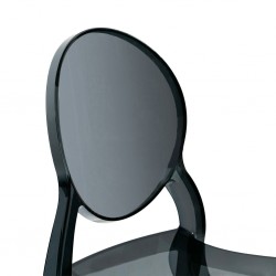 Siesta Elizabeth Chair Black Transparent Ref 034
