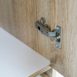 Bodrum Wardrobe With 4 Doors Sonoma
