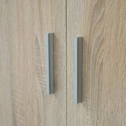Bodrum Wardrobe With 4 Doors Sonoma