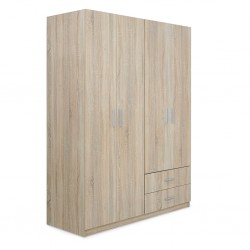 Bodrum Wardrobe With 4 Doors Sonoma