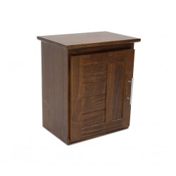 Samantha Night Table Pine Dark Oak