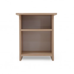 Neo Bedside Table Oak MDF