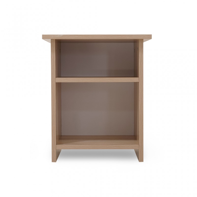 Neo Bedside Table Oak MDF Neo Bedside Table Oak MDF
