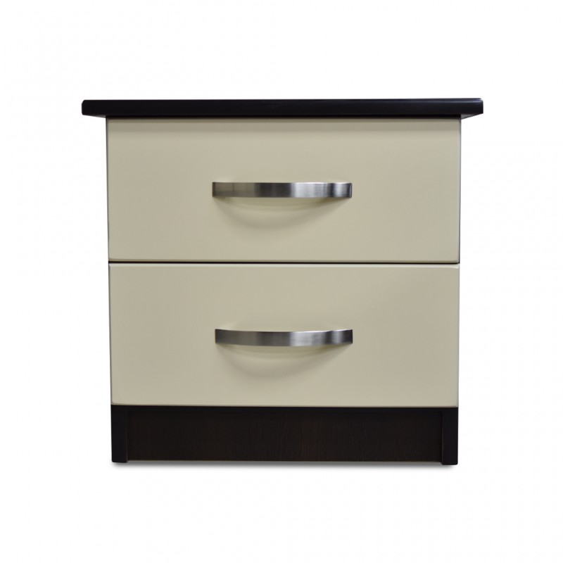 Iris Night Table MDF Brown/Beige Iris Night Table MDF Brown/Beige