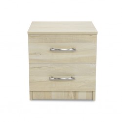on Night Table & 2 Drawers in Melamine MDF