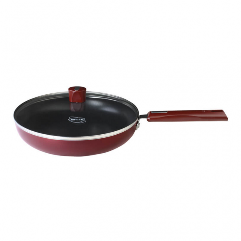 Nirlep Select IJFP28N 28cm Frypan With Glass Lid Nirlep Select IJFP28N 28cm Frypan With Glass Lid