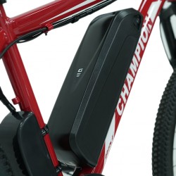 Champion HL8612 250 Watts (0.25Kw) Red 26" Electric Bike