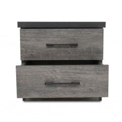 Feori Night Table Grey