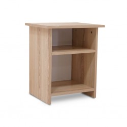 Neo Bedside Table Oak MDF