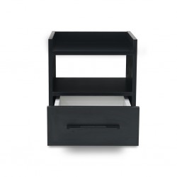 Travis Night Table MDF Black Matt