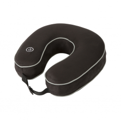 HoMedics Comfort Foam Vibration Neck Massager with Heat, NMSQ-216H-2,  2-Speeds