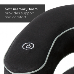 Homedics TA-NMSQ220BK-EU Memory Foam Neck Pillow & Massager 3YW