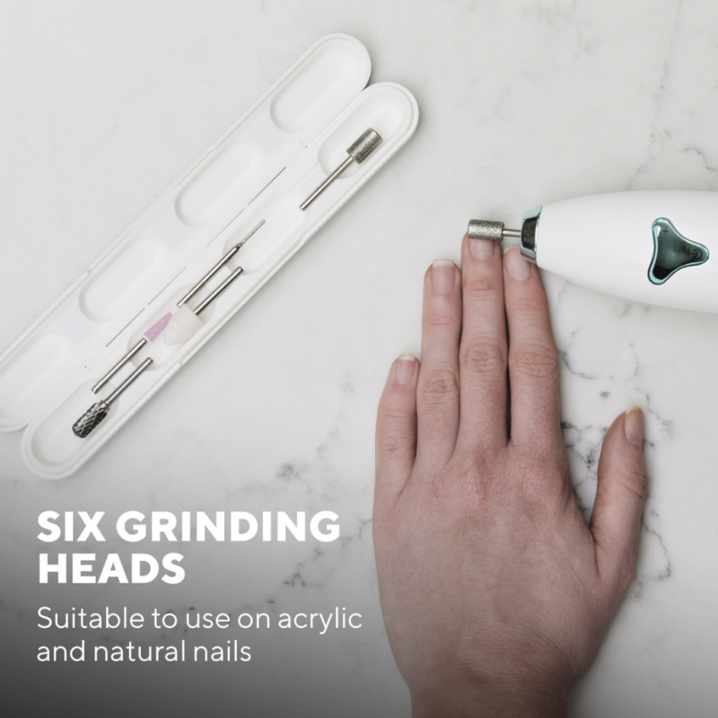 Homedics MAN1700BEU Luxury 6in1 Electric Mani/Pedi Set 3YW