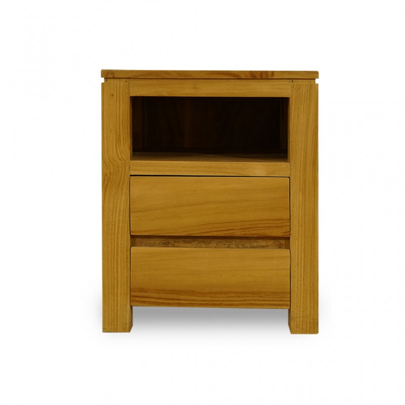 Hudson Nightstand In Teak