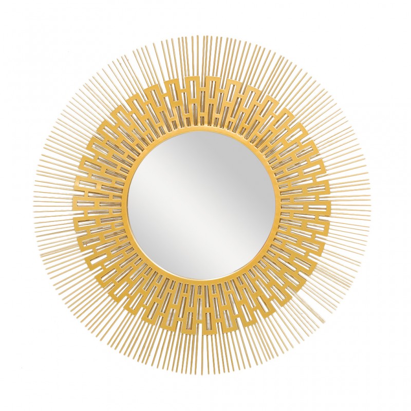 Wall Mirror Round Diameter 90 cm Metal - Gold Finish JC-MN6203 Wall Mirror Round Diameter 90 cm Metal - Gold Finish JC-MN6203
