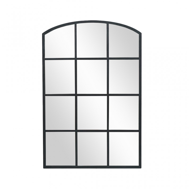Wall Mirror Window W80xD2xH120 cm Metal - Black Finish JC-MN6207 Wall Mirror Window W80xD2xH120 cm Metal - Black Finish JC-MN6207