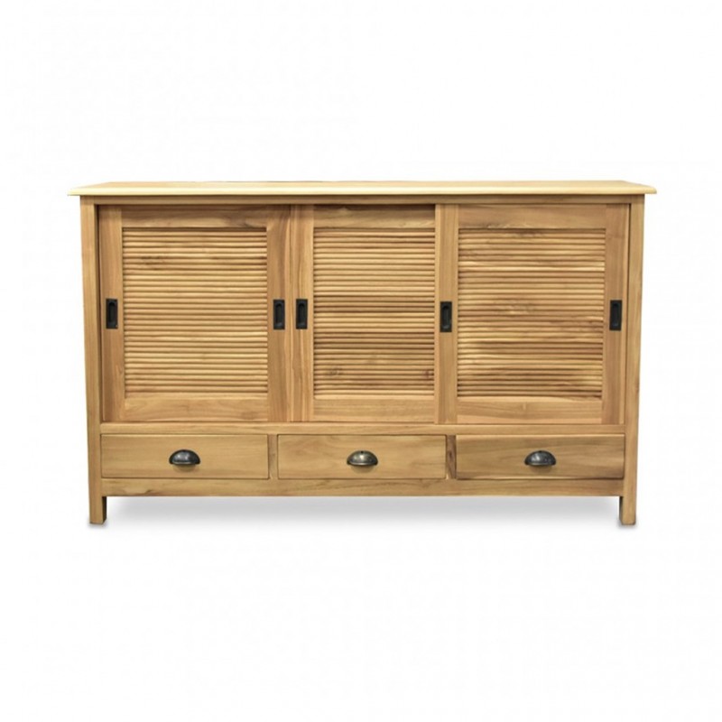 Fitch Buffet Sideboard 3 Doors In Teak