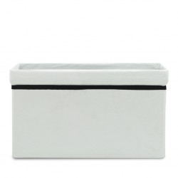 Bench Grey foldable storage