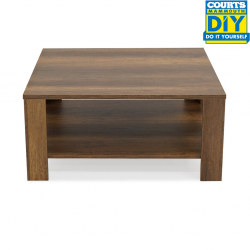 New Line Square Coffee Table Oslo Walnut Color