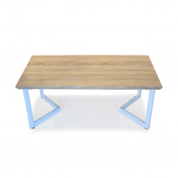 Emily Coffee Table Oak Wood/Metal