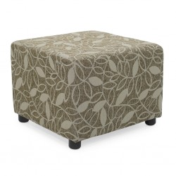 Picasso Ottoman Brown Pattern Fabric
