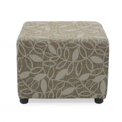 Picasso Ottoman Brown Pattern Fabric