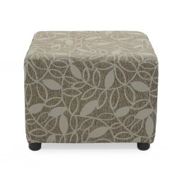 Picasso Ottoman Brown Pattern Fabric