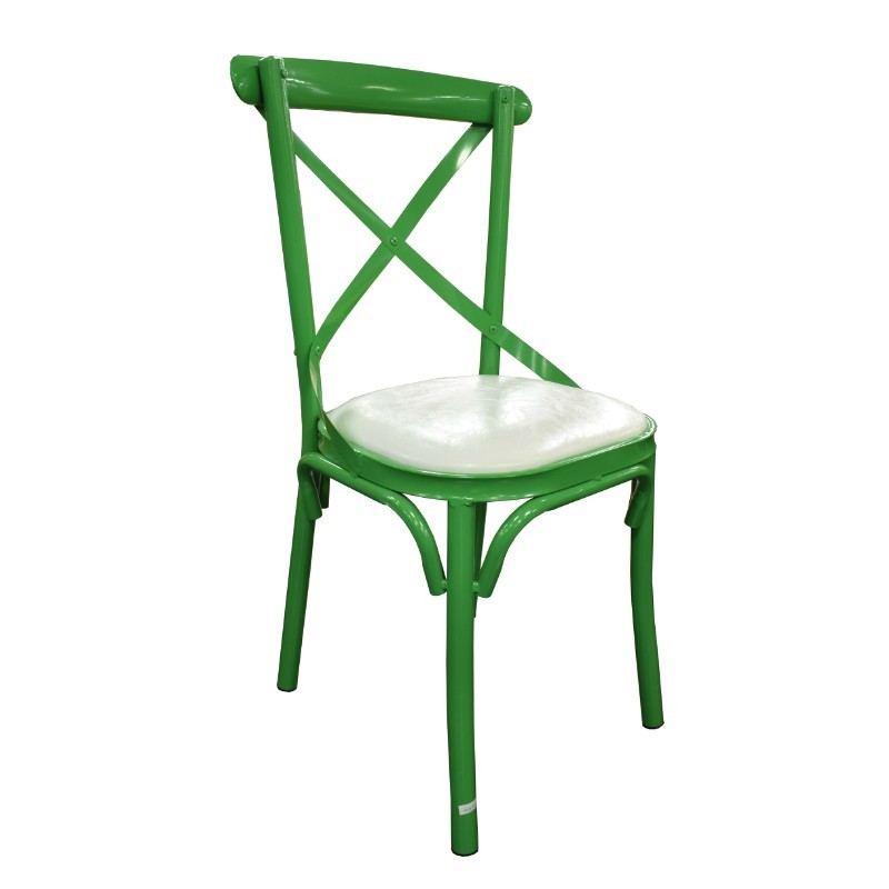 Flavia Chair Green Colour Seat Flavia Chair Green Colour Seat