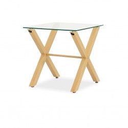 Roberto Rectangle Coffee Table/Glass Top