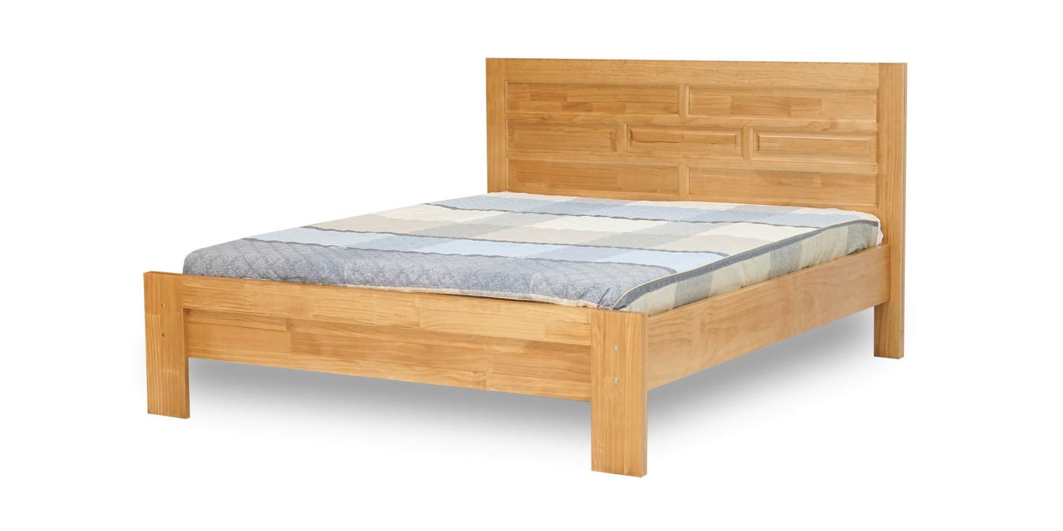 Aetna Bed 150x190 cm Pine Wood