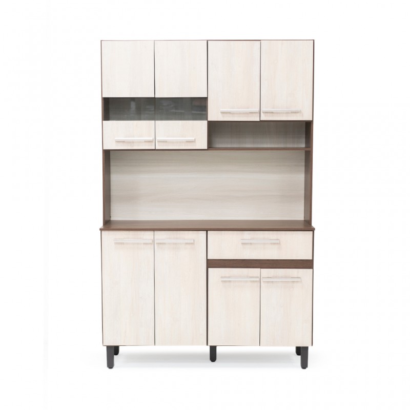 Evitas Kitchen Cabinet Rustic/Patino 8 Drs & 1 Drawer Evitas Kitchen Cabinet Rustic/Patino 8 Drs & 1 Drawer