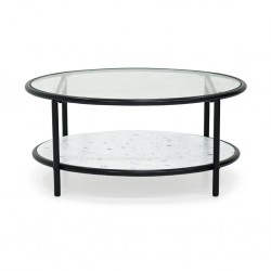 Barry Terrazzo Round Coffee Table MDF/G.Top