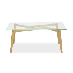 Arkadius Coffee Table/Glass Top