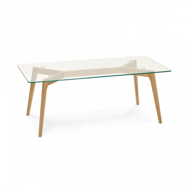 Arkadius Coffee Table / Glass Top