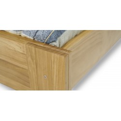 Aetna Bed 150x190 cm Pine Wood