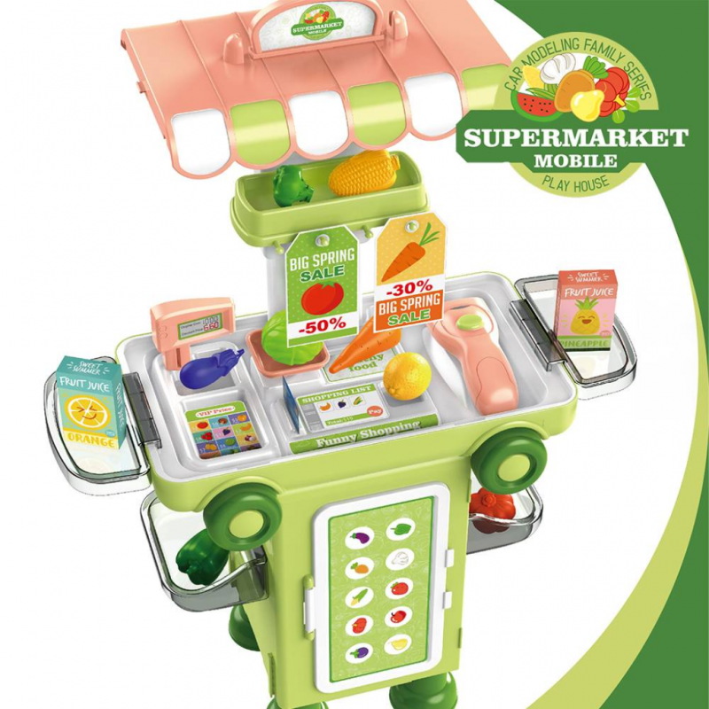 Masen 2 In 1  Supermarket Mobile 11K06