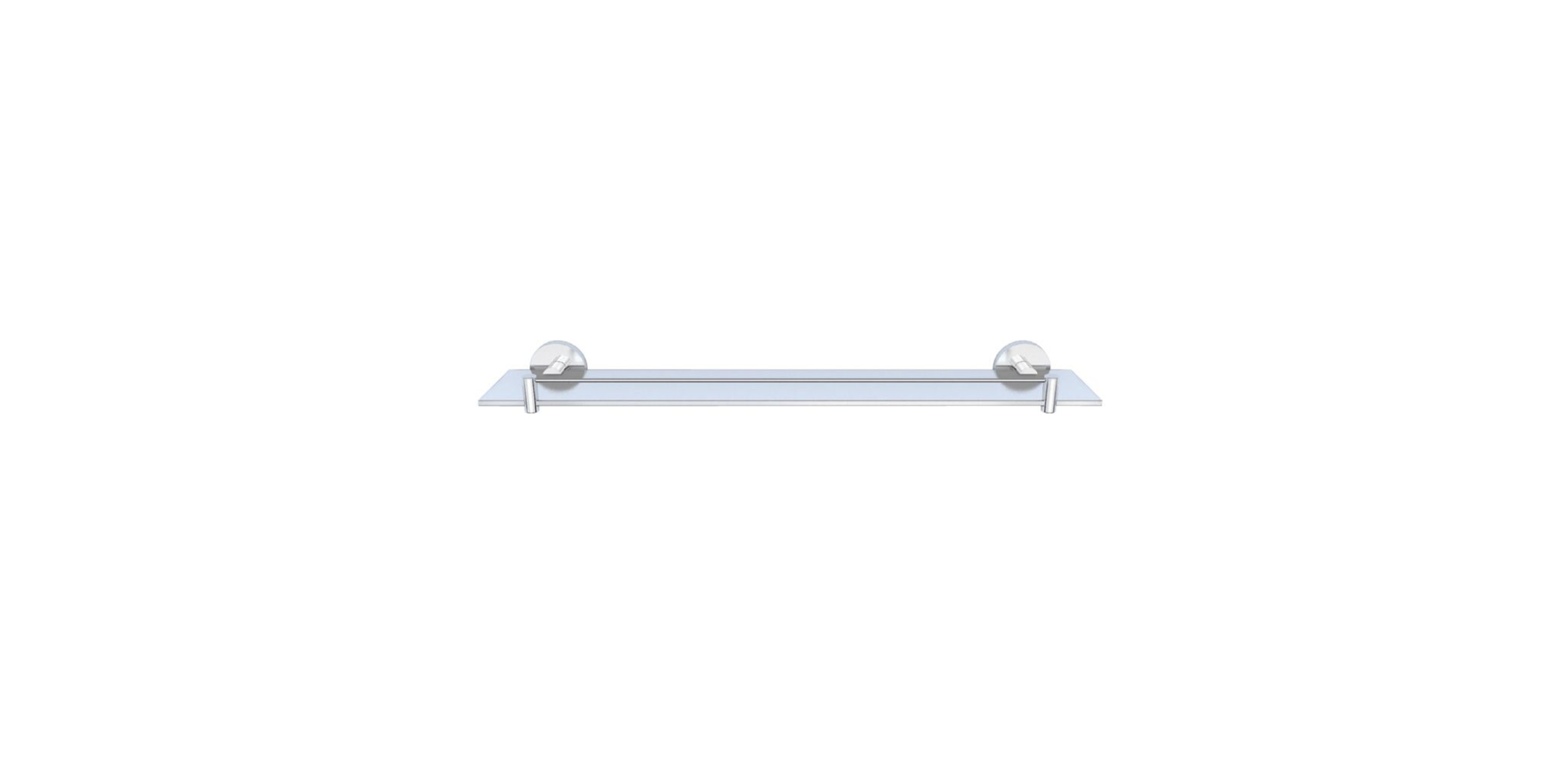 Jaquar Continental Glass Shelf 600mm Long ACNCHR1171N