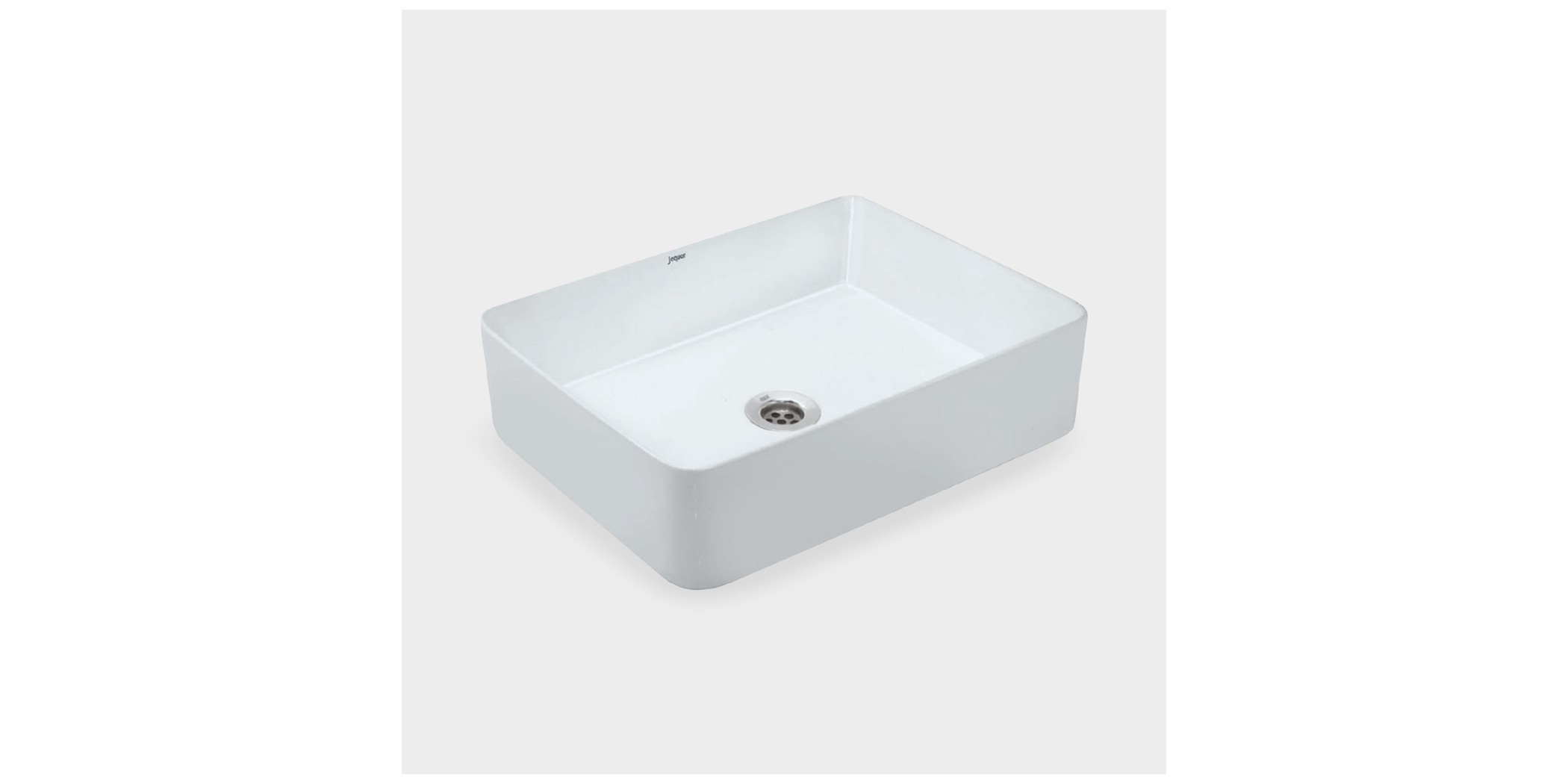 Jaquar JDR Thin Rim Table Top Basin White JDSWHT25907N