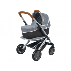 Smoby - Quinny 3In1 Doll Pram Grey