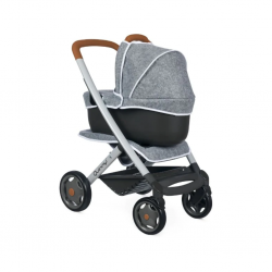 Smoby - Quinny 3In1 Doll Pram Grey