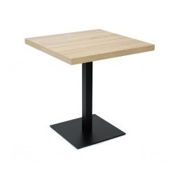 Quadrato Dining Table Sonoma Oak/Black Color